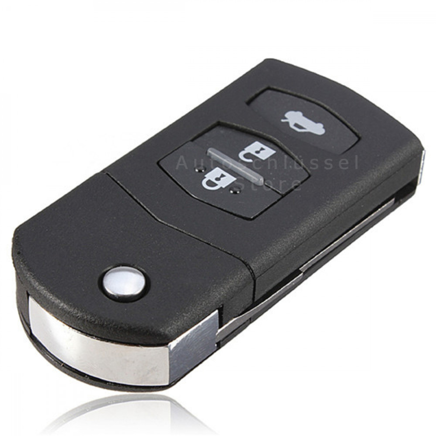 Auto Schlüsselgehäuse für MAZDA Smartkey 2 Tasten 3 6 CX-3 CX-5 CX-7 CX-9  untere Batteriestellung