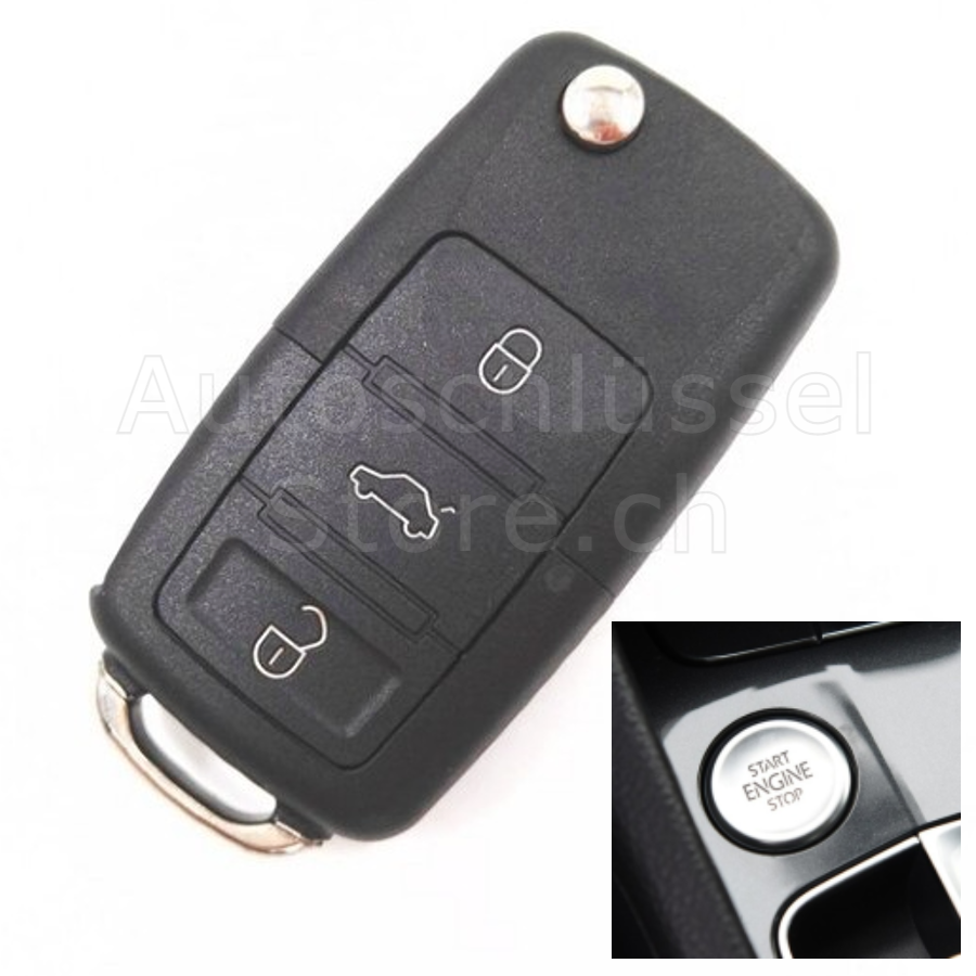 VW Autoschlüssel Keyless Go 